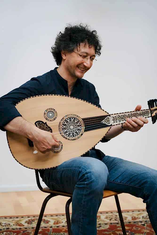 Photo of Andrea Mozzato, Oud teacher at the Global Music Academy, Berlin